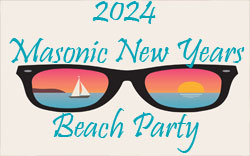 Masonic New Years Beach Party